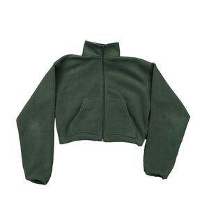 TNA Polar Zip-Up Zip-up fleece sweater XXS Green